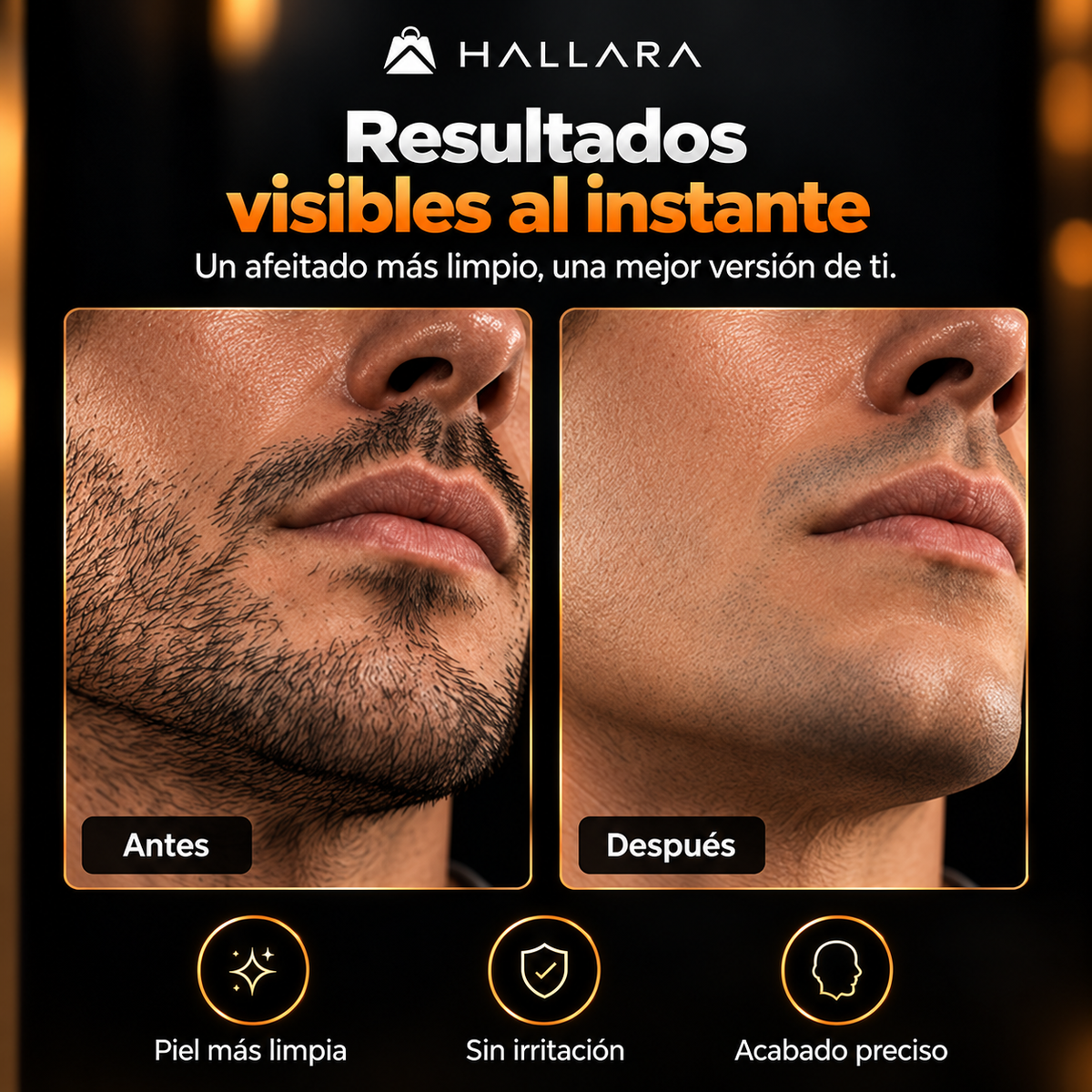 🔥Afeitado Pro Hallara - Afeitadora Portátil - Adiós a los tirones y la irritación