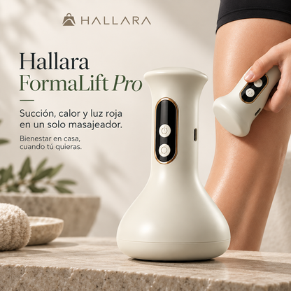 Hallara FormaLift Pro™ - Masajeador de Drenaje y Recuperación Corporal