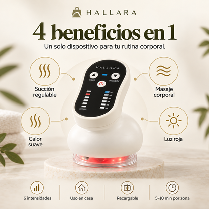 Hallara FormaLift Ultra™ - Masajeador Anticelulítico - Ordena y consigue uno 🎁 Aceite de Jenjibre 🎁