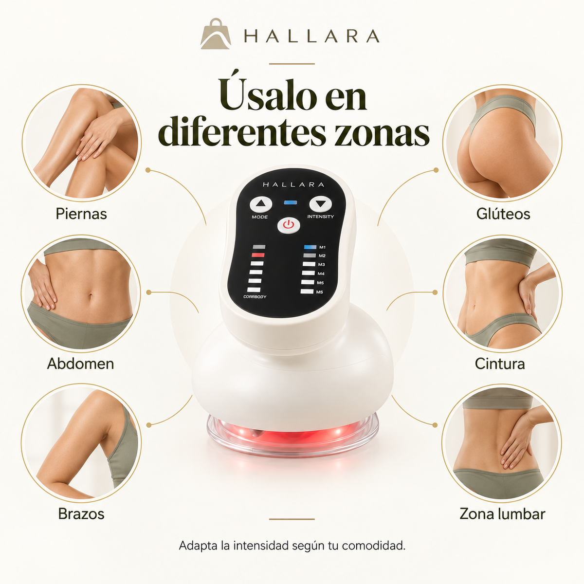 Hallara FormaLift Ultra™ - Masajeador Anticelulítico - Ordena y consigue uno 🎁 Aceite de Jenjibre 🎁