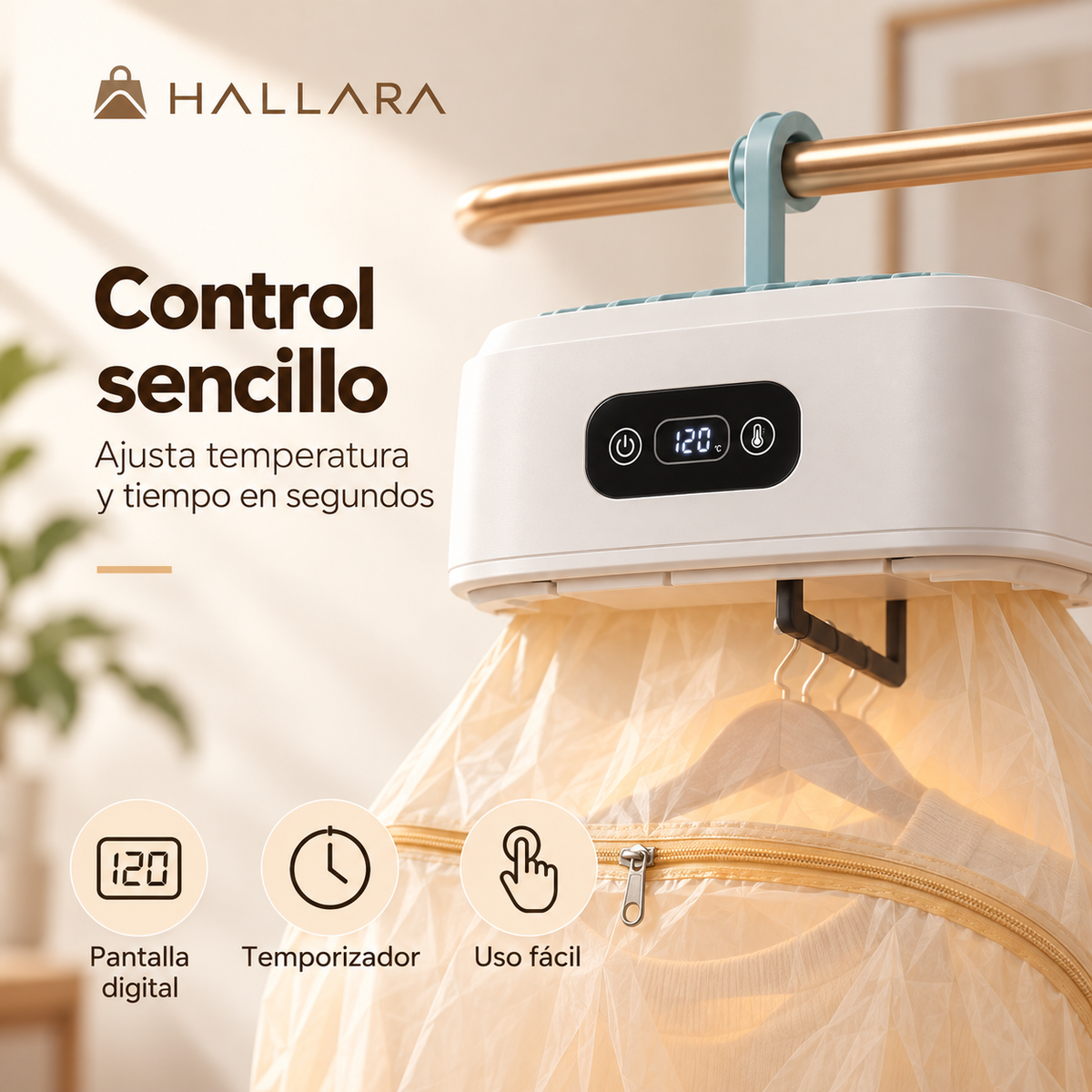 Hallara DryGo™ ✨ Menos espera. Más ropa lista para usar 👕