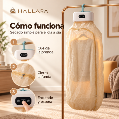 Hallara DryGo™ ✨ Menos espera. Más ropa lista para usar 👕